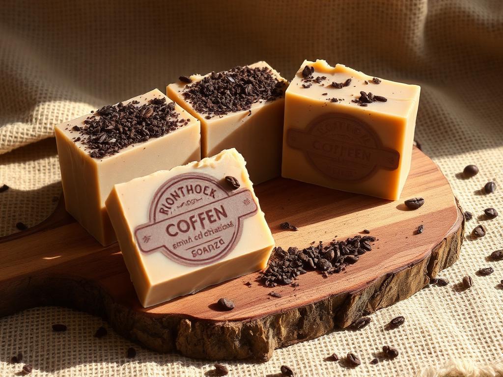 Coffee Grounds Melt & Pour Soap (Beginner, 25 Mins)