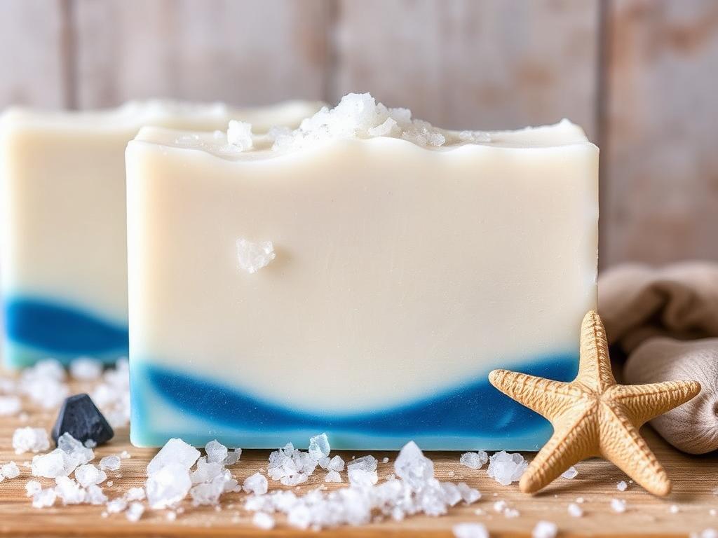 Sea Salt Bar Soap (Advanced, 2.5 Hours + Cure)